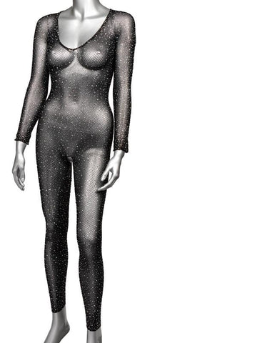 Radiance Plus Size Crotchless Full Bodysuit For Womans - Teddies and Bodysuits