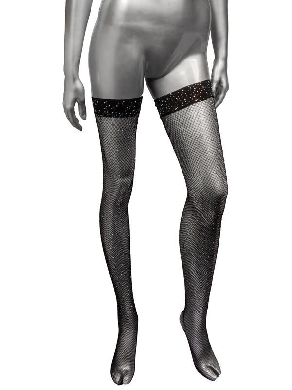 Radiance Plus Size Stretchy Thigh High Stockings Fishnet and Thigh Highs