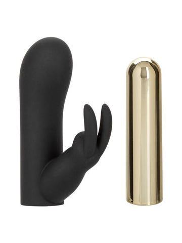 Raven Bunny 10 Functions Dual Mini Massager - Rabbit Vibrators