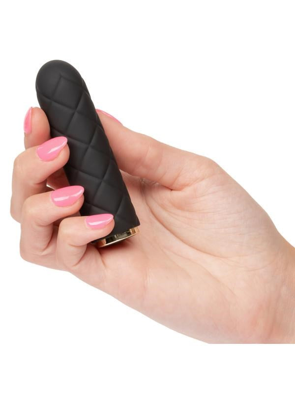 Raven Quilted Seducer Compact 10 Functions Mini Massager Bullet Vibrators