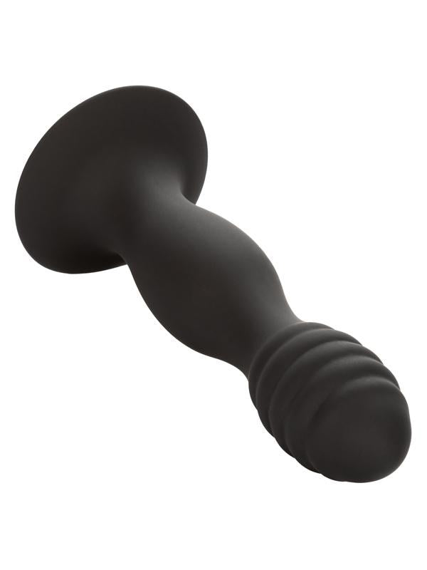 Silicone Ribbed Suction Cup Anal Plug Butt Plugs