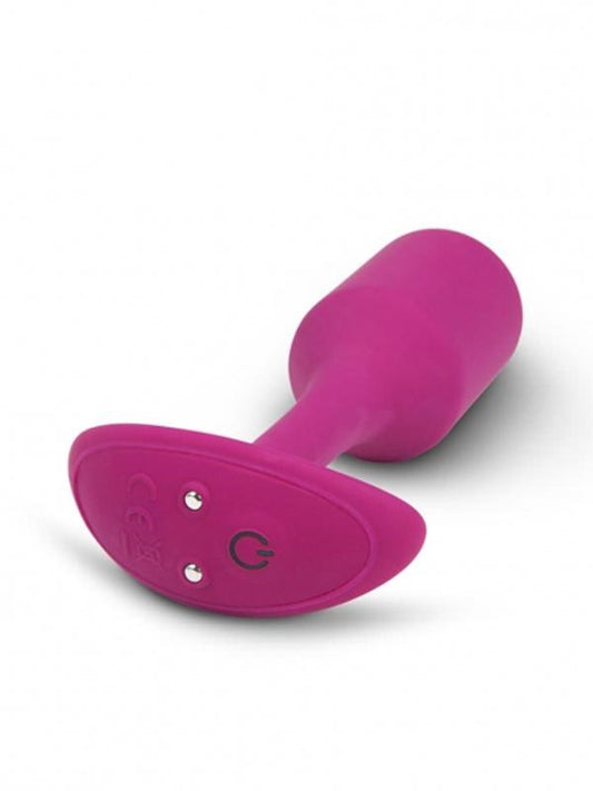 B-Vibe Vibrating Snug Plug - Weighted Pleasure for Unparalleled Sensations - Butt Plugs
