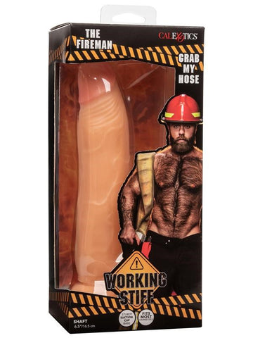 Working Stiff The Fireman Suction Cup Realistic Dildo - Realistic Dildos