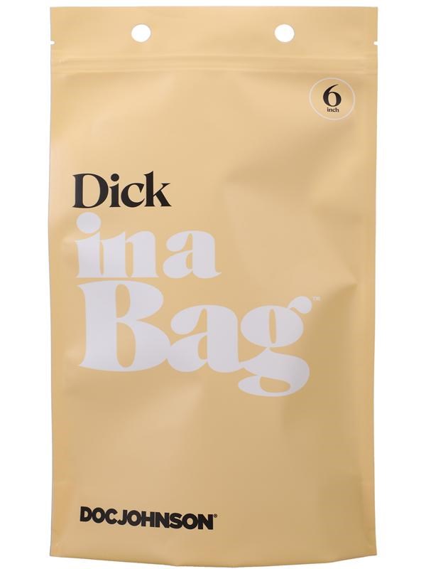 Doc Johnson 6 inch Realistic Dick In A Bag Realistic Dildos