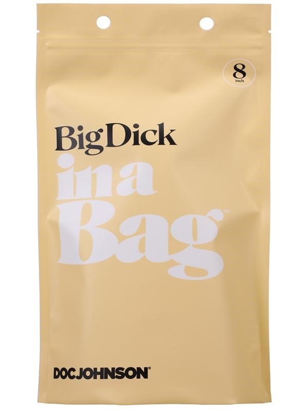 Doc Johnson 8 inch Realistic Big Dick In A Bag Realistic Dildos