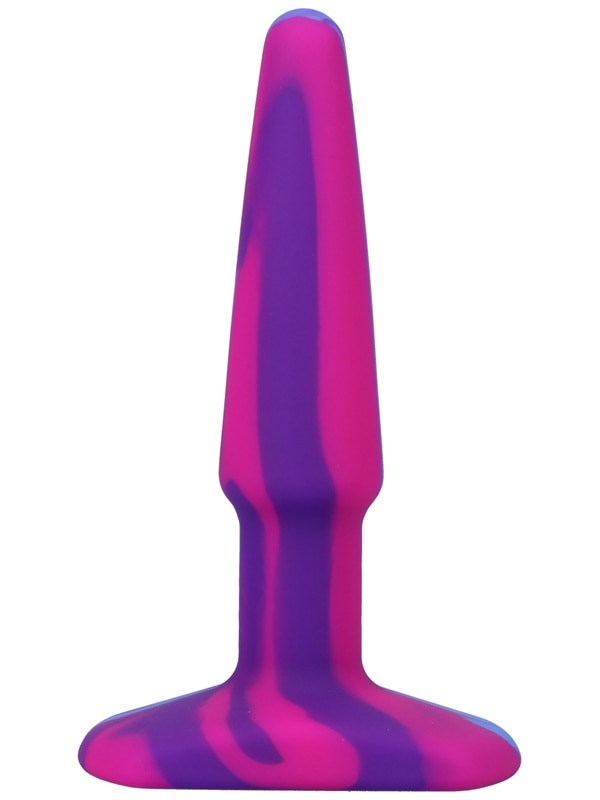 Doc Johnson A-Play Groovy Silicone Anal Plug Berry Butt Plugs