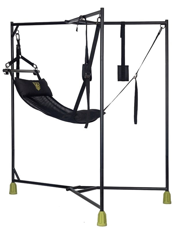 Fort Troff Hammock Hangar Ultimate Comfort BDSM Sling Cuffs And Restraints