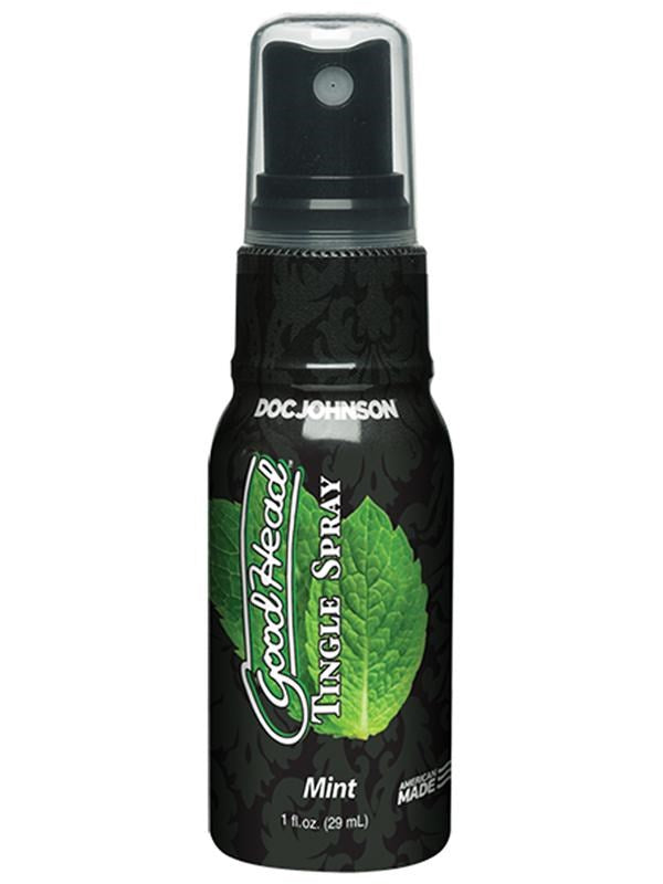 GoodHead Tingle Spray Mint Cool & Lickable Sensation Water Based Lubes