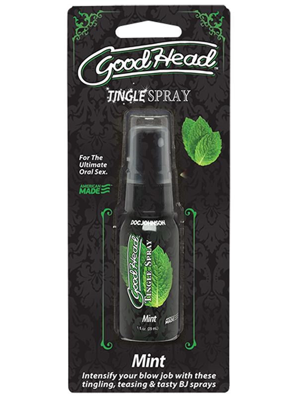 GoodHead Tingle Spray Mint Cool & Lickable Sensation Water Based Lubes