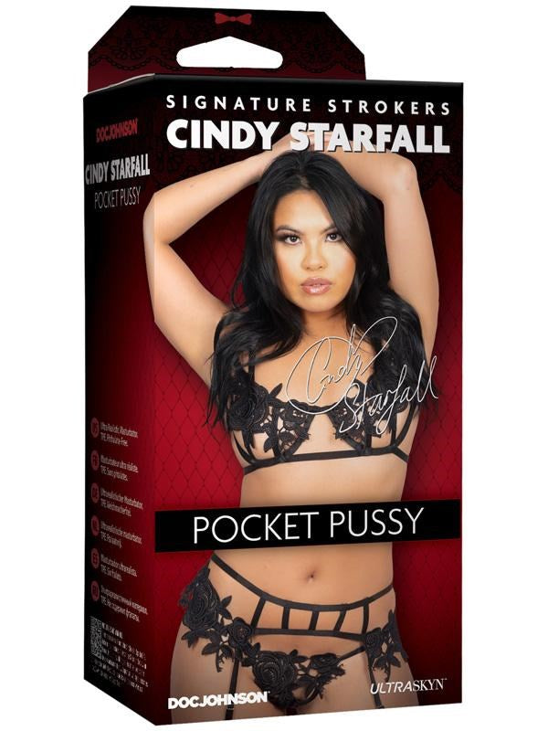 Signature Strokers Cindy Starfall ULTRASKYN Pocket Pussy Masturbator Masturbators and Strokers