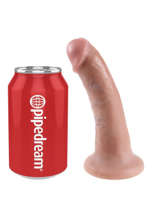 King Cock 6 Inch Realistic Dildo with Suction Cup Realistic Dildos