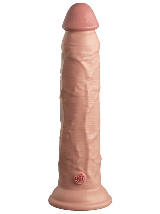 King Cock Elite - Dual Density Silicone Dildo for Lifelike Sensations - Realistic Dildos