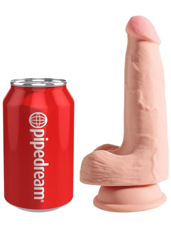 King Cock Plus Triple Density Realistic Cock with Balls Realistic Dildos