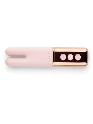 Le Wand Deux - Compact Dual-Motor Pleasure Enhancer - Clit Ticklers and Pulsators