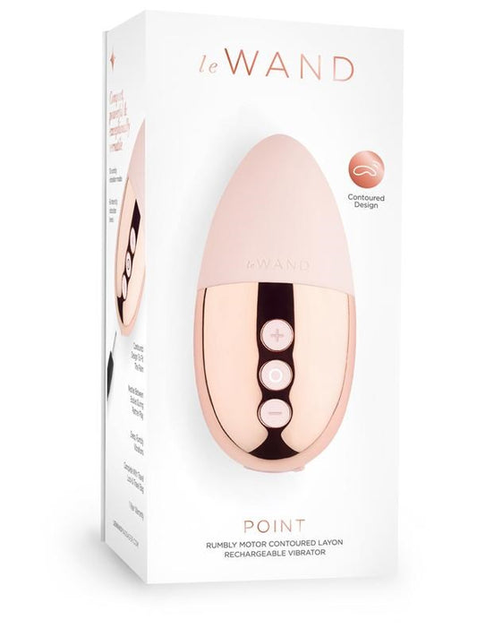 Le Wand Point - Compact, Waterproof Vibrator for Hands-Free Bliss - Mini & Slim Vibrators