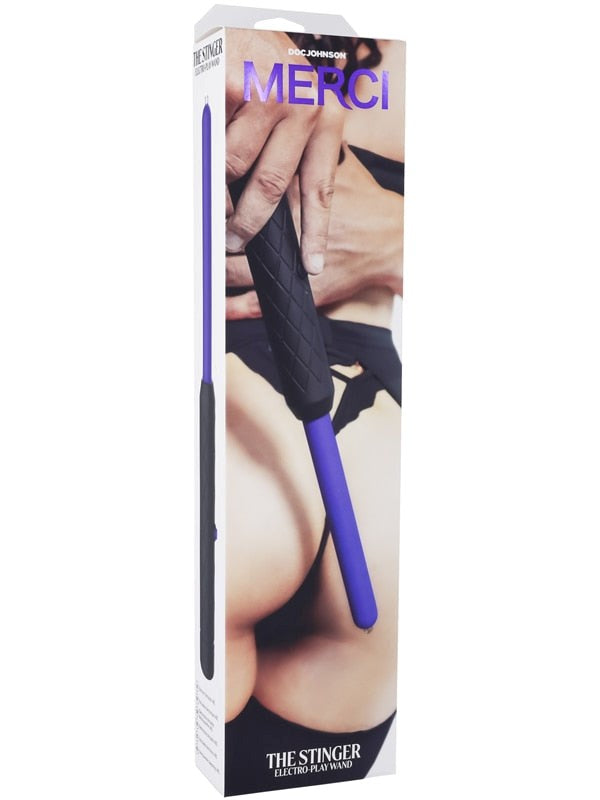 Merci - The Stinger - Electroplay Body Wand Black Electro Sex