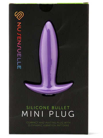 NU Sensuelle Compact Vibrating Pleasure Plug - Butt Plugs