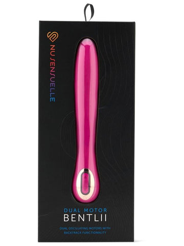 Nu Sensuelle Bentlii - Dual-Motor Vibrator for Targeted Pleasure - G-Spot Vibrators
