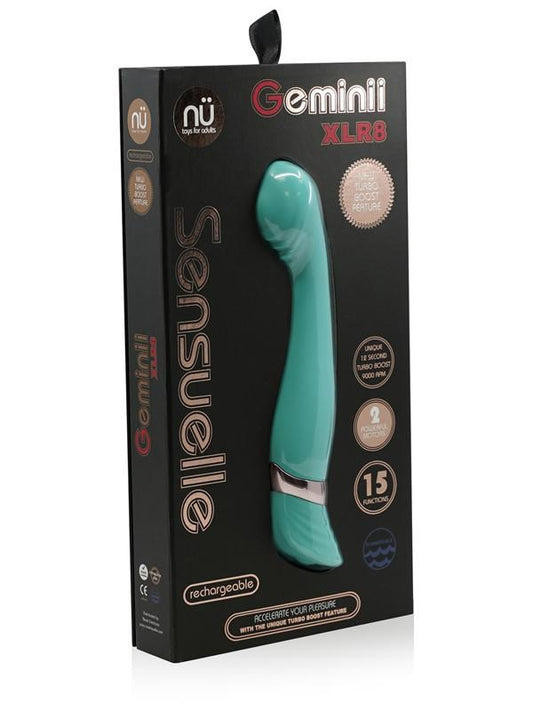 Nu Sensuelle Geminii XLR8 - Dual Stimulation, Intense Pleasure - G-Spot Vibrators