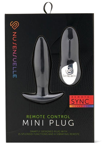 Nu Sensuelle Customizable Anal Stimulator - Vibrating Remote & Waterproof - Butt Plugs