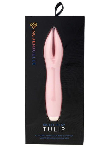 Sensuelle Multi-Play Tulip - Versatile Waterproof Vibrator - Clit Ticklers and Pulsators