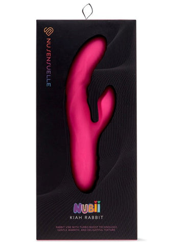 Nubii Kiah Silicone Rabbit Vibrator - Rabbit Vibrators