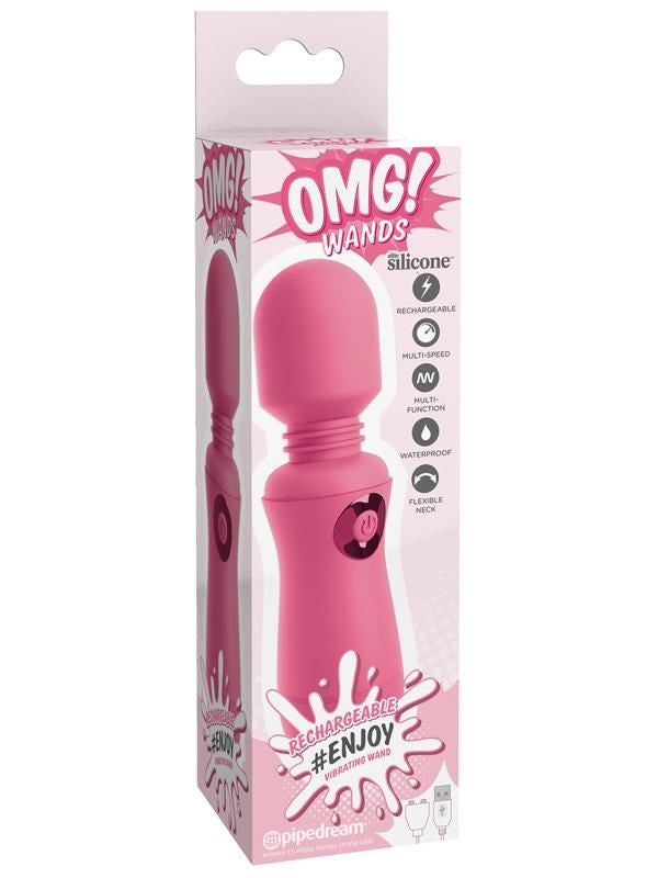 OMG Wands Enjoy Rechargeable Vibrating Body Wand Massager Body Wands