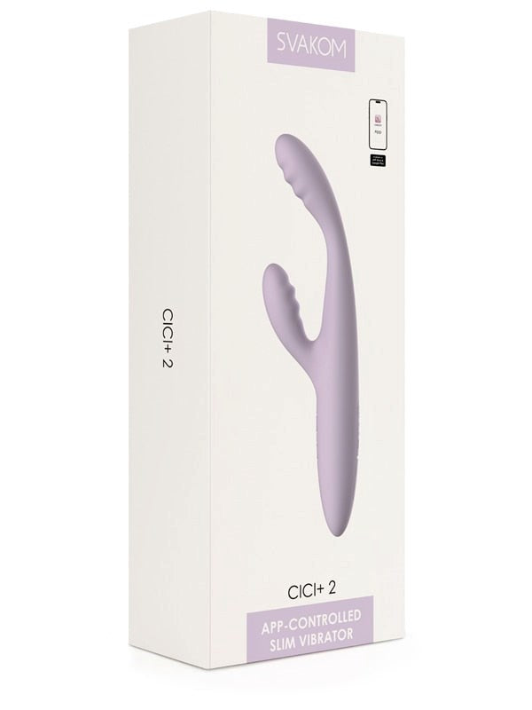 Svakom Cici+ 2 App-Controlled Slim Rabbit Vibrator Rabbit Vibrators