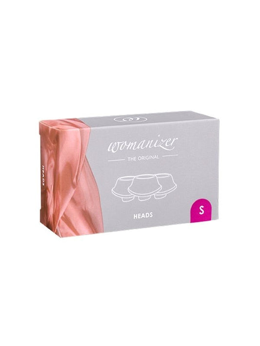 Womanizer Premium Silicone Stimulation Trio - Hypoallergenic Comfort - Vibrator Accessories