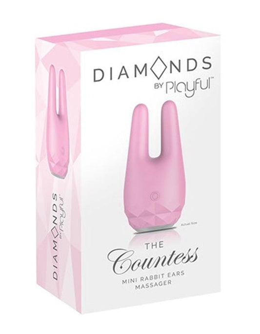 Diamonds by Playful The Countess Mini Rabbit Ears - Rabbit Vibrators