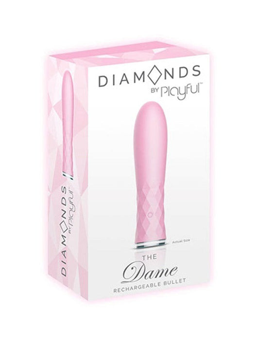 Diamonds by Playful The Dame Rechargeable Bullet - Waterproof Vibrators