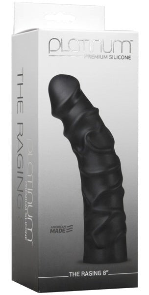 Doc Johnson Platinum The Raging 8 Inch Realistic Dildo - Realistic Dildos
