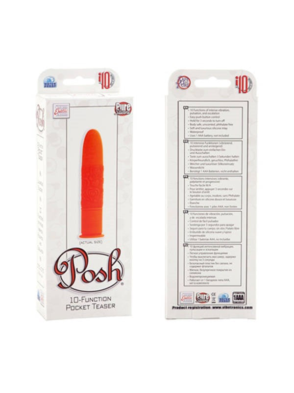 Posh 10 Function Pocket Teaser Bullet Vibrators