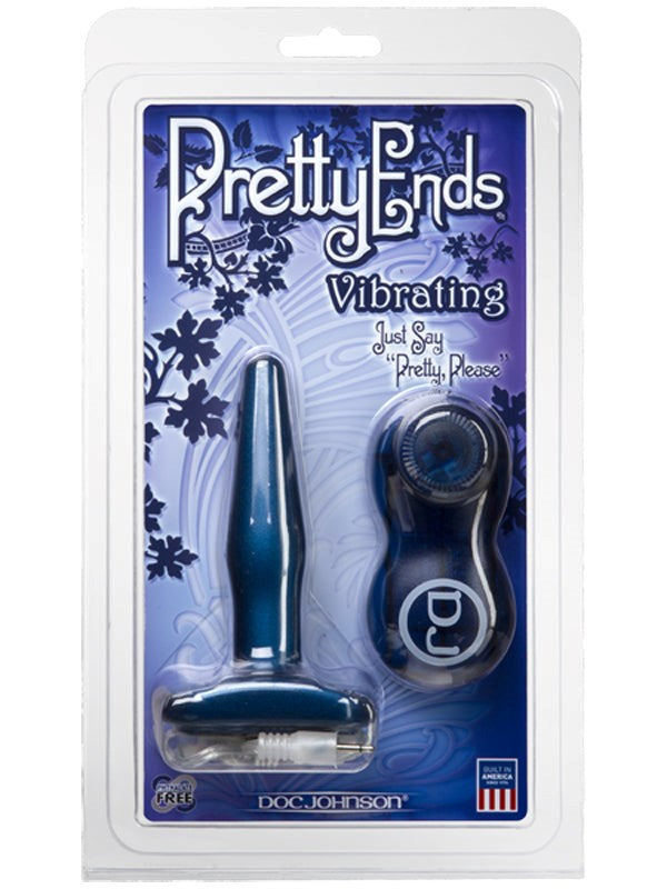 Pretty Ends Vibrating Small Butt Plugs