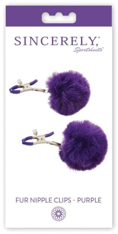 Sincerely Fur Nipple Clips - Breast and Nipple Toys