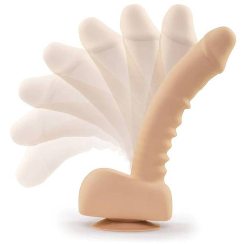 Uprize Remote Control AutoErect 8 Inch Vibrating Dildo - Realistic Dildos