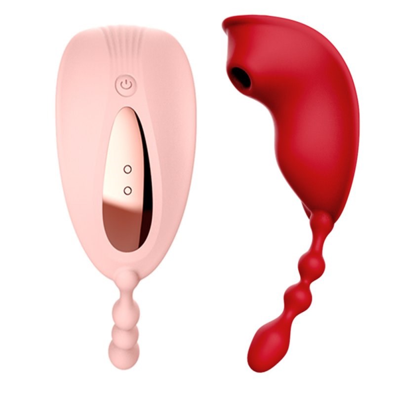 Wearable Clitoral Sucker Vibrating Clit Ticklers and Pulsators