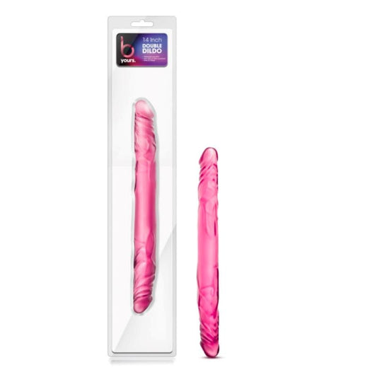 Blush Novelties B Yours Dual Delight - 14-Inch Double Dildo - Realistic Dildos