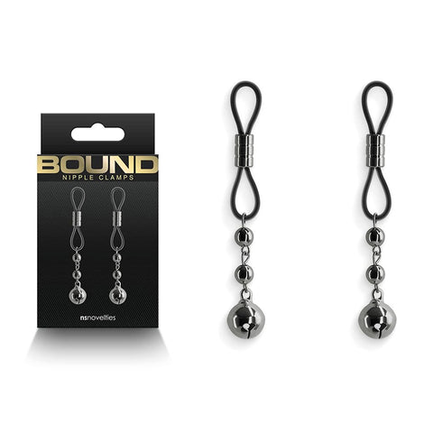 Bound Nipple Clamps - D1 - Breast and Nipple Toys