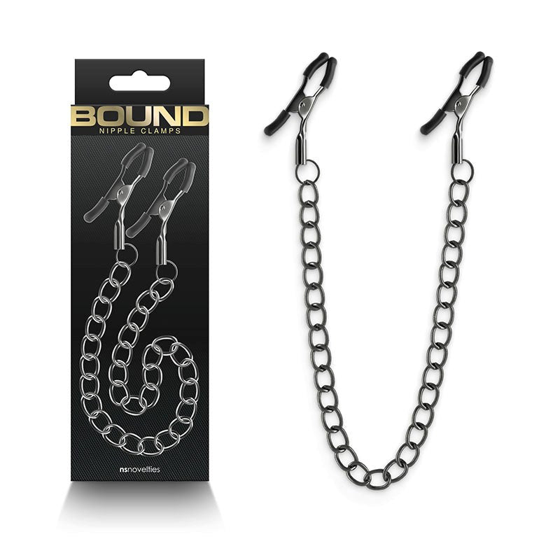 Bound Nipple Clamps - DC2 Breast and Nipple Toys