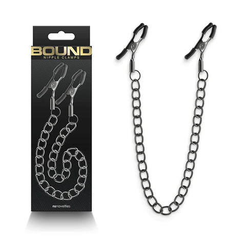 Bound Nipple Clamps - DC2 - Breast and Nipple Toys