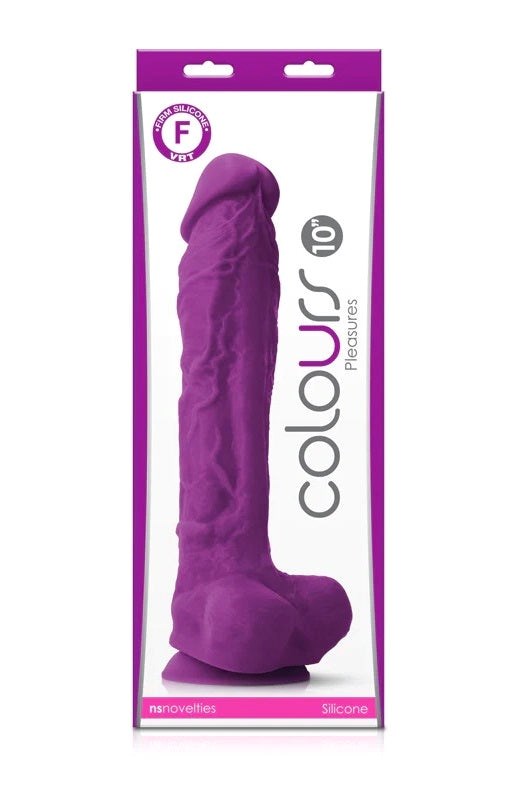 Colours Pleasures Dong 10 inch - Realistic Dildos