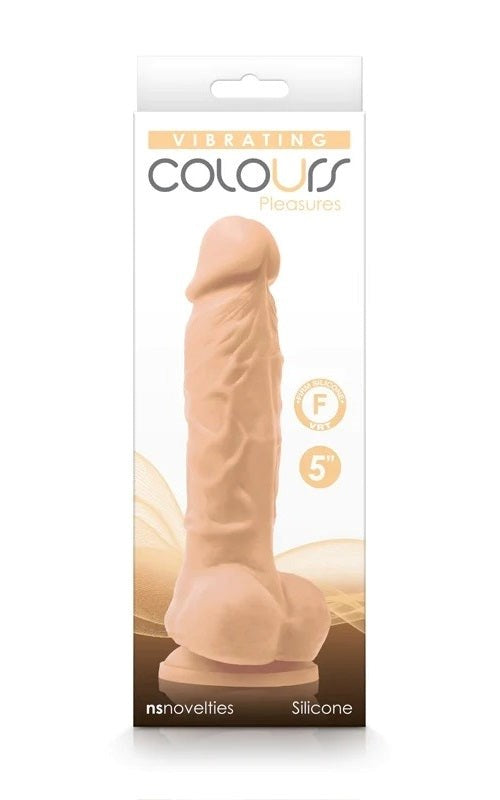 Colours Pleasures Vibrating Dildo 5 inch Body Wands