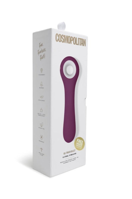 Cosmopolitan Ultraviolet Toy with Sterilizing Case Clit Ticklers and Pulsators