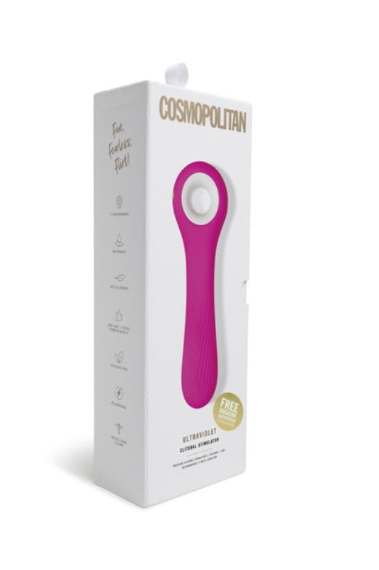 Cosmopolitan Ultraviolet Toy with Sterilizing Case Clit Ticklers and Pulsators