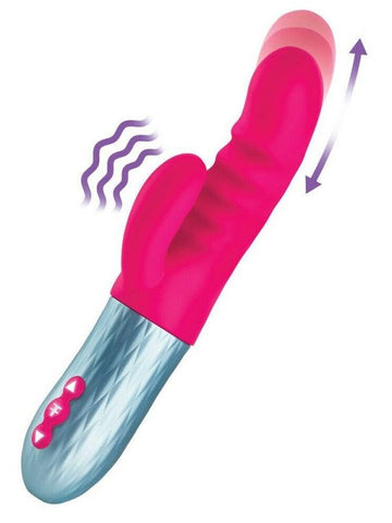 Femmefunn Essenza Thrusting Rabbit Vibrator - Rabbit Vibrators