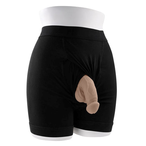 Gender-Affirming 4" Flexible Packer by Gender X - Sex Toys For Couples