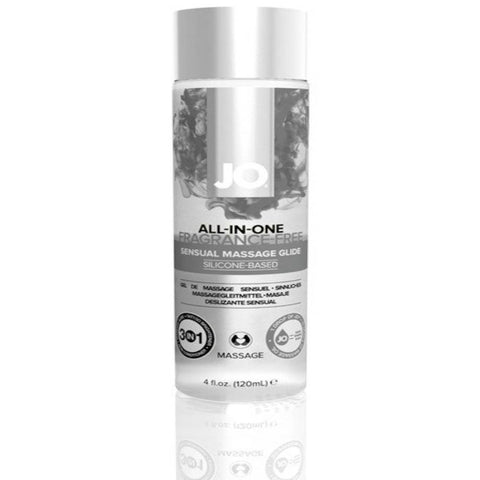 JO Sensual Silicone Based Personal Massage Glide 120ml - Silicone Based Lubes