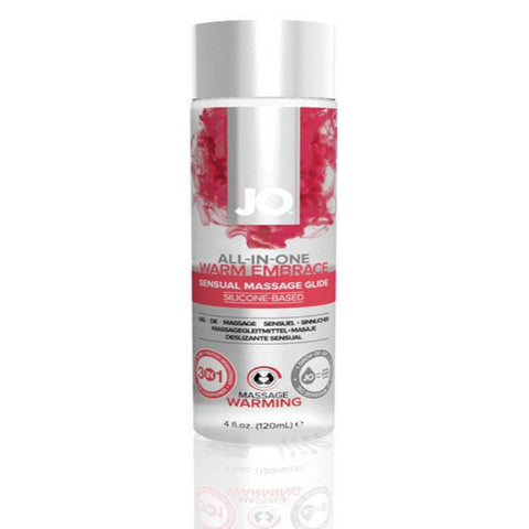 JO Sensual Silicone Based Personal Massage Glide 120ml - Silicone Based Lubes
