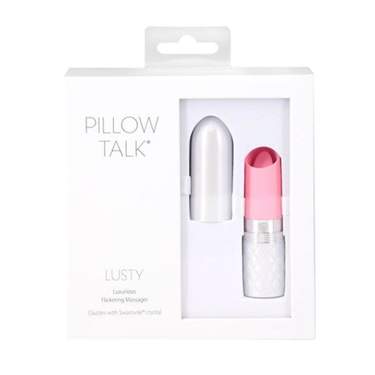 Pillow Talk Lusty Flickering Massager Clit Ticklers and Pulsators